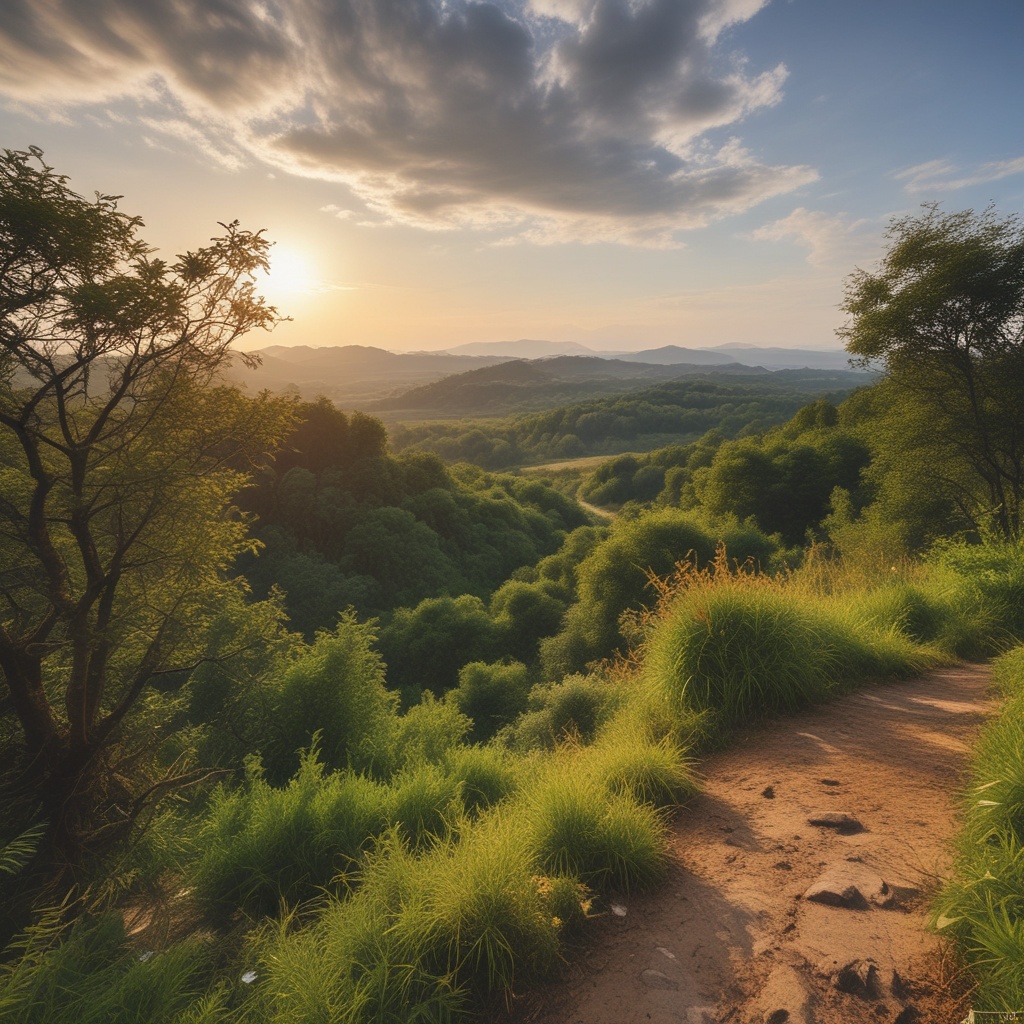 Nature park scenic view
